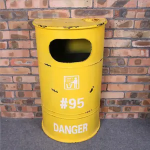 Decoración <span class=keywords><strong>de</strong></span> tambor <span class=keywords><strong>de</strong></span> aceite <span class=keywords><strong>de</strong></span> estilo Retro <span class=keywords><strong>de</strong></span> Metal americano, cubo <span class=keywords><strong>de</strong></span> <span class=keywords><strong>basura</strong></span> <span class=keywords><strong>de</strong></span> hierro Industrial <span class=keywords><strong>de</strong></span> estilo antiguo para restaurante, cafetería, modelo temático <span class=keywords><strong>de</strong></span> amor - Product Image 1