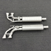 Système d'échappement avec silencieux pour Mercedes-Benz AMG G63 V8 W464, tuyau d'échappement CatBack en titane à soupape contrôlée d'origine, embout de 1,2 mm