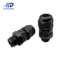 PG7 PG9 Long filetage petit trou Presse-étoupe Plastique Nylon IP68 Étanche PG Type PA66 Presse-étoupe
