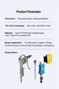 ภาชนะกระดาษคราฟท์และ <span class=keywords><strong>Pepa</strong></span> จัดส่งถุงลมนิรภัยพร้อมการรับรอง CE สีน้ำตาลนวัตกรรมวาล์วเงินเฟ้อ - Product Image 6