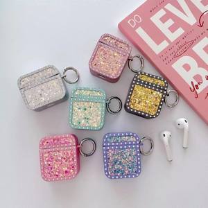 Diamanti epossidici Flash di cristallo alla moda adatti per cuffie Bluetooth Airpods Pro <span class=keywords><strong>Apple</strong></span> 1/2/3 generazione - Product Image 2