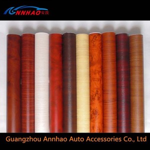 สติกเกอร์ไวนิลแบบมีกาวในตัวสำหรับรถยนต์ขนาด1.22*50ม. แผ่นไม้พีวีซี - Product Image 5