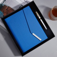 Gran oferta, diario de tapa dura de cuero PU de tamaño A5 personalizado con portalápices, planificador hecho a mano, Agenda, cuaderno con juego de regalo