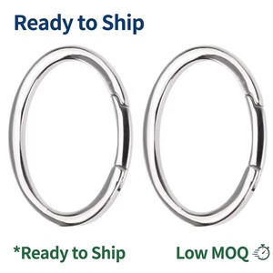 Nolvo World Anello in Metallo Placcato Saldato Rotondo Vintage di Lusso in 6 Misure per Parti di Borse Personalizzabili di Alta Qualità - Product Image 1