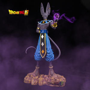 Dragon Balled Beerus Dieu de la Destruction Vis <span class=keywords><strong>Jiren</strong></span> Tojo <span class=keywords><strong>Goku</strong></span> Figurine de modèle d'anime Statue - Product Image 3