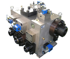 Taifeng fournit un bloc de collecteur pour presse à forgeage de 100 tonnes YN32-100GSCV, vanne à cartouche bidirectionnelle à raccordement par bride. - Product Image 6