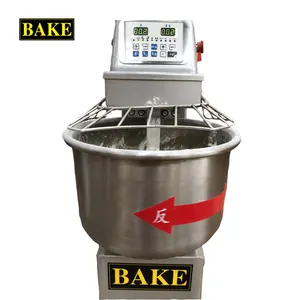 Top Selling Double Speed Double Speed Stainless Steel 304 Planetary Stand Spiral Mixer Dough Mixer Food Mixer