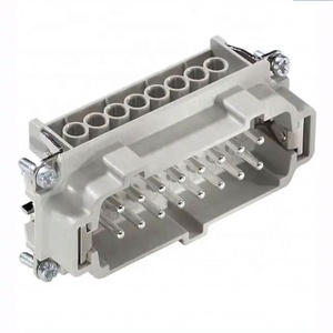 Đầu nối mới và nguyên bản 09340102601 16a830v han 10hve 10pin nam chèn màu xám 10 + 2 + Vít vị trí mặt đất - Product Image 4