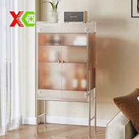 Panneau en plexiglas acrylique extrudé givré, adapté à la fabrication de portes d'armoires de cuisine, résistant aux chocs, taille personnalisée, armoire pour la maison