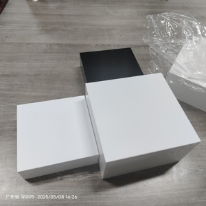 白色亚克力方形展示盒自助餐立管站架餐架派对餐桌婚礼装饰纸箱包装 - Product Image 4