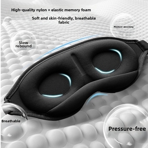 Nuova Maschera per Occhi 3D in Morbida Schiuma per Dormire, Ideale per Viaggi e Pisolini, 100% Senza Infiltrazione di Luce - Product Image 5