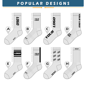 Meia de Compressão Masculina Personalizada de Alta Qualidade OEM com Logotipo Personalizado para Esportes e Atividades Físicas - Product Image 6