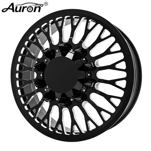 Jante en alliage d'aluminium Auron 5.5x17 polie, multi-rayons, monobloc moulé pour la mise à niveau des voitures particulières Ford Toyota - Product Image 5