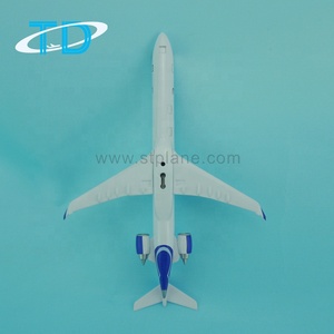 Tongde CRJ-200 Modèle d'<span class=keywords><strong>avion</strong></span> <span class=keywords><strong>miniature</strong></span> <span class=keywords><strong>en</strong></span> métal moulé sous pression à l'échelle 1/200 de 15 cm avec impression sérigraphique, objet de collection - Product Image 6