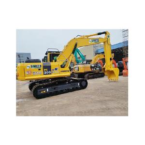 เครื่องขุด PC200-8 Komatsu มือสองพร้อมส่วนประกอบหลักเครื่องยนต์และปั๊มน้ำหนักปฏิบัติการ PC200-8 - Product Image 1