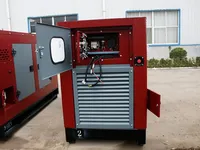 30KW-150KW Kommerzieller Geräuscharmer Stromgenerator mit ATS-Automatikschalter für Ausstellungshallen, Sterne-Hotels