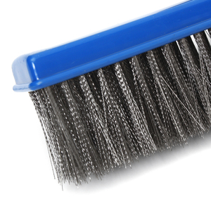 コンクリートブロンズプールと歩道用に設計された10インチステンレス鋼ワイヤースイミングプール海藻ブラシ - Product Image 6