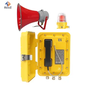 Hazardous Areas Ip Based Mining Telephone Underground Explosion Proof Telephones Mine Fire Area Atex Phone