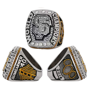 2014 San <span class=keywords><strong>Francisco</strong></span> Giants Championship Ring, Popular Sports Fashion Ring Estilo moderno, Descuento de precio de compra a granel - Product Image 5