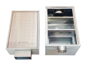 Separador de Grasa y Agua de Acero Inoxidable 201/304 Industrial Comercial VICTORY KITCHEN para Hoteles, Restaurantes y Panaderías - Product Image 5