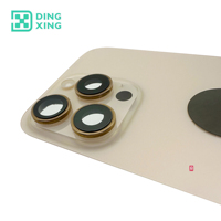 Remplacement OEM pour iPhone 14/15/16, 14/15/16 Plus, 14/15/16 Pro Max et 16e Bar Design – Vitre arrière avec NFC