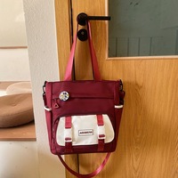 Nouveau design en gros grands sacs à bandoulière livre d'étudiant sac d'école jolie fille sac fourre-tout en toile