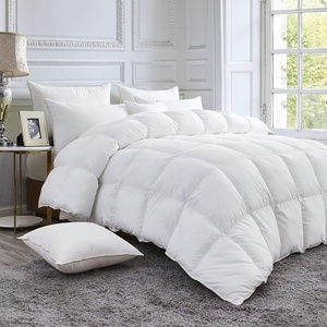 Chăn Bông Khách Sạn Màu Trắng Mịn 100% Polyester Giá Rẻ Chăn Bông Sang Trọng Cỡ <span class=keywords><strong>King</strong></span> Khách Sạn Màu Trắng - Product Image 6