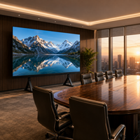Mur vidéo LED 4K LEDTAO P1.9, luminosité 100-550 cd/m², profondeur de couleur 16 bits, garantie 1 an pour les salles de conférence et les présentations