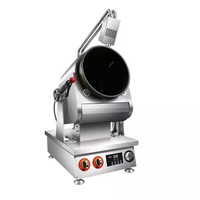 Machine de cuisson à gaz multi-ports intelligente et personnalisable en acier inoxydable 304 de luxe entièrement automatique pour nouilles frites