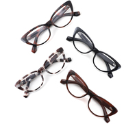 Gafas Ópticas de Acetato de Lujo con Montura Completa Ovalada, Estilo Retro Vintage de Diseñador, Duraderas, para Prescripción Médica