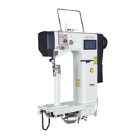 Machine à coudre industrielle robuste pour semelles et tiges de chaussures en cuir – Réparation professionnelle et couture de qualité
