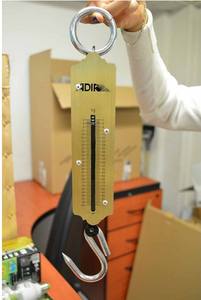 मिनी आकार यांत्रिक वसंत 12 किलोग्राम 150 किलोग्राम यात्रा घर उपयोग संतुलन पैमाने - Product Image 4