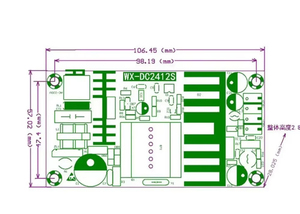 24v4a5v1a kép chuyển mạch bảng điện mô-đun AC-<span class=keywords><strong>DC</strong></span> mô-đun điện cô lập đầu ra kép cung cấp điện - Product Image 4