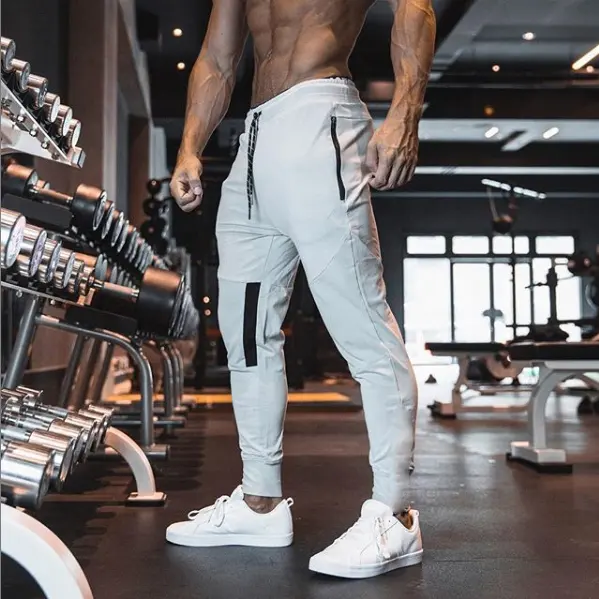 Pantalon de survêtement pour hommes, vêtements de sport de bonne qualité, cintrés, jogging, nouveauté 2020