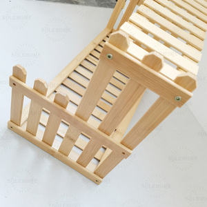 Support à plantes <span class=keywords><strong>en</strong></span> bambou écologique à 2 niveaux avec support pour plantes à fleurs à la maison et au jardin - Product Image 3