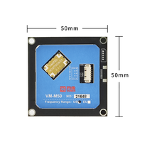 Módulo Lector RFID UHF Vanch 860-960mhz, Chip PR9200, Pasivo, Largo Alcance, Distancia de Lectura de 2-3m, Material ABS