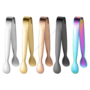 Pinces de service miniatures en acier inoxydable SYH1212 pour cuisine, sucre, thé, glace et accessoires de bar à vin – Vente en gros - Product Image 1