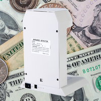 Smartertop Détecteur de billets contrefaits IR simultané à quatre fonctions UV/WM/IR/MG pour billets en plastique