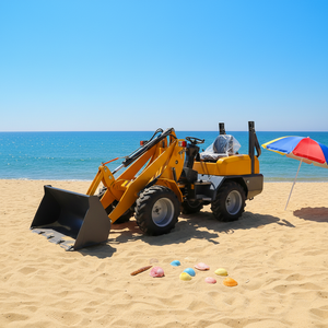 ציוד מכני הנדסי HT180 1T מעמיס חקלאי זול מעמיס גלגלים - Product Image 1