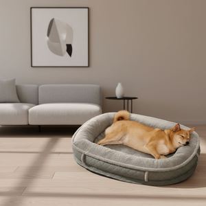 Cama para Gatos Simple, Elegante y Clásica con Funda Extraíble y Lavable, Diseño Antideslizante, Ecológico y Duradero - Product Image 1