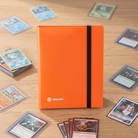 Classeur de cartes à collectionner imperméable et résistant aux rayures en PP à 9 pochettes à chargement latéral pour Pokémon TCG MTG Sports, album de collection de 360 cartes