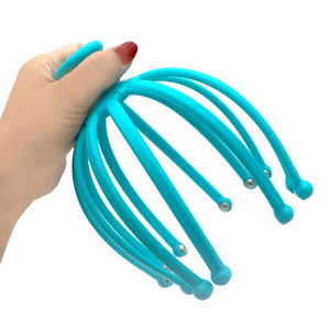 Massaggiatore per cuoio capelluto per alleviare il <span class=keywords><strong>mal</strong></span> <span class=keywords><strong>di</strong></span> <span class=keywords><strong>testa</strong></span> Stress del cuoio capelluto Relax 12 punte a rullo <span class=keywords><strong>massaggio</strong></span> alla <span class=keywords><strong>testa</strong></span> Scratcher rilassamento profondo - Product Image 1