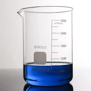 Tiandi-herramienta de medición, vaso de vidrio de nitrilo, 3000ml
