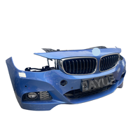 Venta al por mayor de fábrica Kit de parachoques delantero usado para BMW Serie 3 F34GT Conjunto de rejilla de parachoques delantero de segunda mano original en plástico