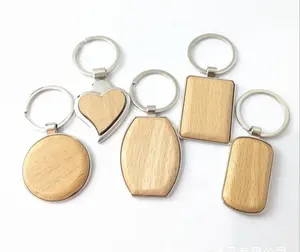 سلسلة مفاتيح من خشب الزان, سلسلة مفاتيح من خشب الزان للبيع بالجملة ، سلسلة مفاتيح بعلامة تجارية ليزر ، سلسلة مفاتيح للإعلان