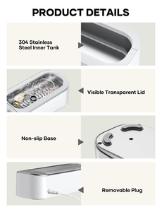 Nouvelle conception 2026 : Machine de nettoyage de bijoux Eraclean, nettoyeur portable de bijoux, nettoyeur ultrasonique domestique - Product Image 2