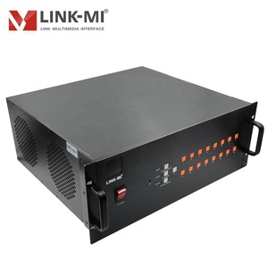 LINK-MI 9x1 đa-người xem HD Video multiplexer BNC/<span class=keywords><strong>VGA</strong></span>/đầu vào <span class=keywords><strong>1080P</strong></span> Độ Phân giải PIP cửa sổ lớp phủ RS232 điều khiển từ xa kim loại - Product Image 4