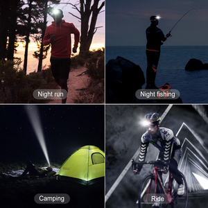 Klarus HM1 tầm xa công suất cao Lumen siêu sáng ngọn đuốc mạnh mẽ mũ với mũ bảo hiểm dẫn ánh sáng đèn pha Đầu đèn pin - Product Image 4