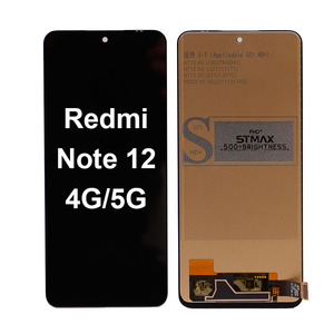 Remplacement d'écran LCD pour <span class=keywords><strong>Redmi</strong></span> <span class=keywords><strong>Note</strong></span> 12 4G 5G, assemblage d'écran tactile numérique stable avec garantie de six mois - Product Image 1