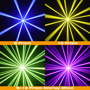 Chất lượng tuyệt vời 295 LED ring14r lyres 295W bóng đèn chùm mạnh RGBW ánh sáng sân khấu cho DJ Disco đôi lăng kính 100% xem xét giảm giá - Product Image 5